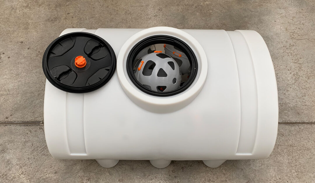 De CLIP-LOCK Baffle-bal van 355 mm